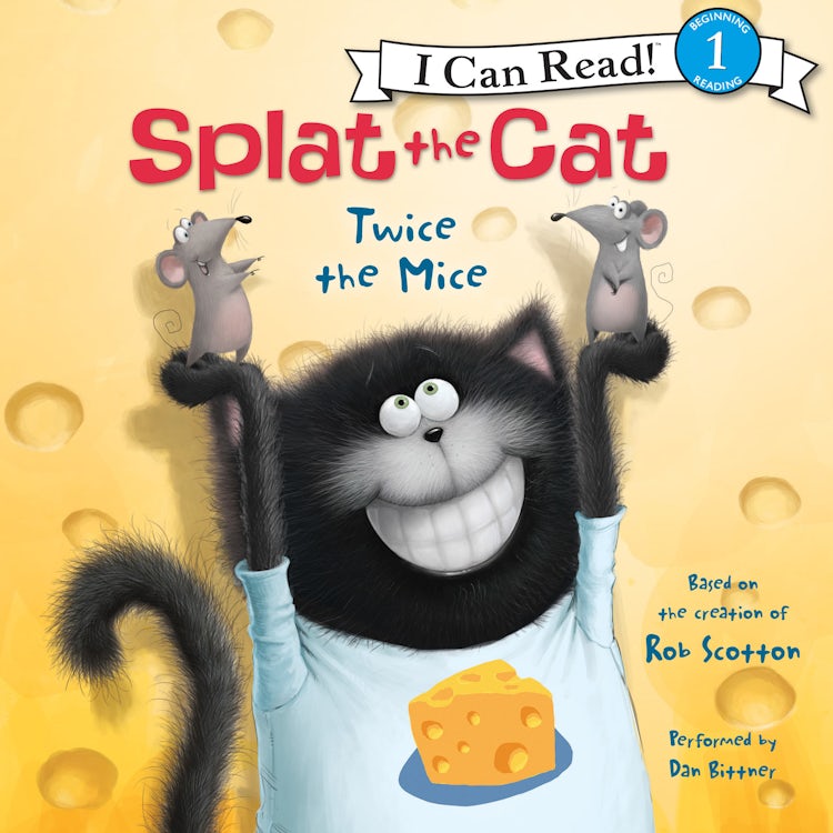 Cover image for Splat the Cat: Twice the Mice, isbn: 9780062421784