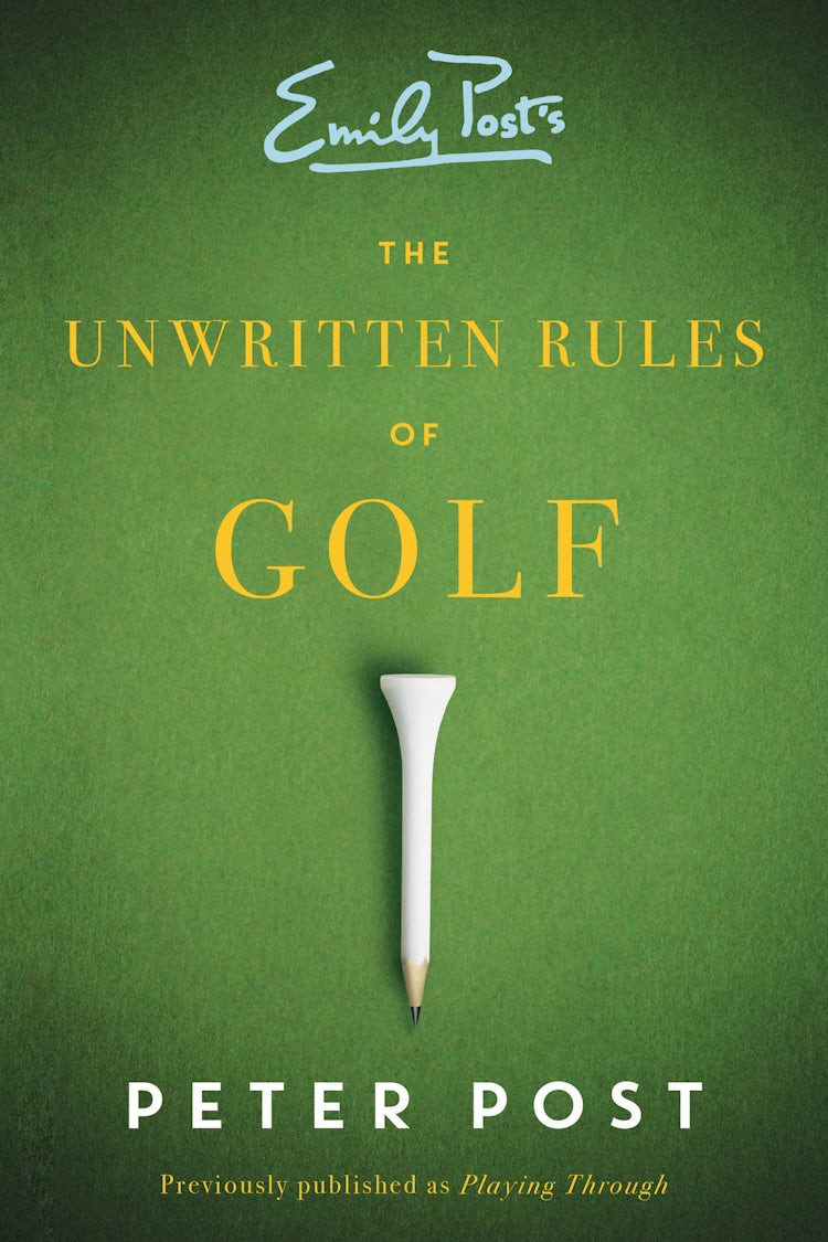 Cover image for Unwritten Rules of Golf, isbn: 9780062424785