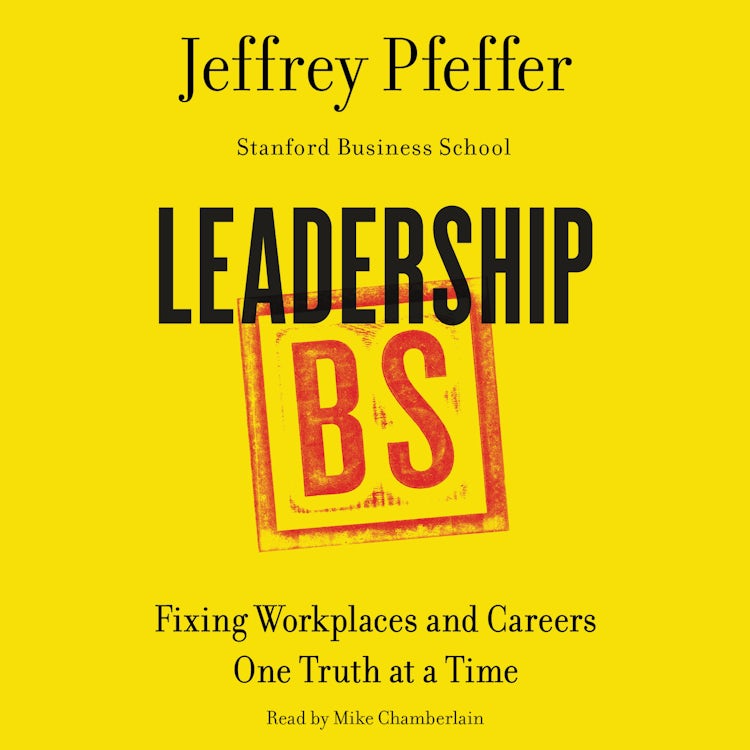 Cover image for Leadership BS, isbn: 9780062424853