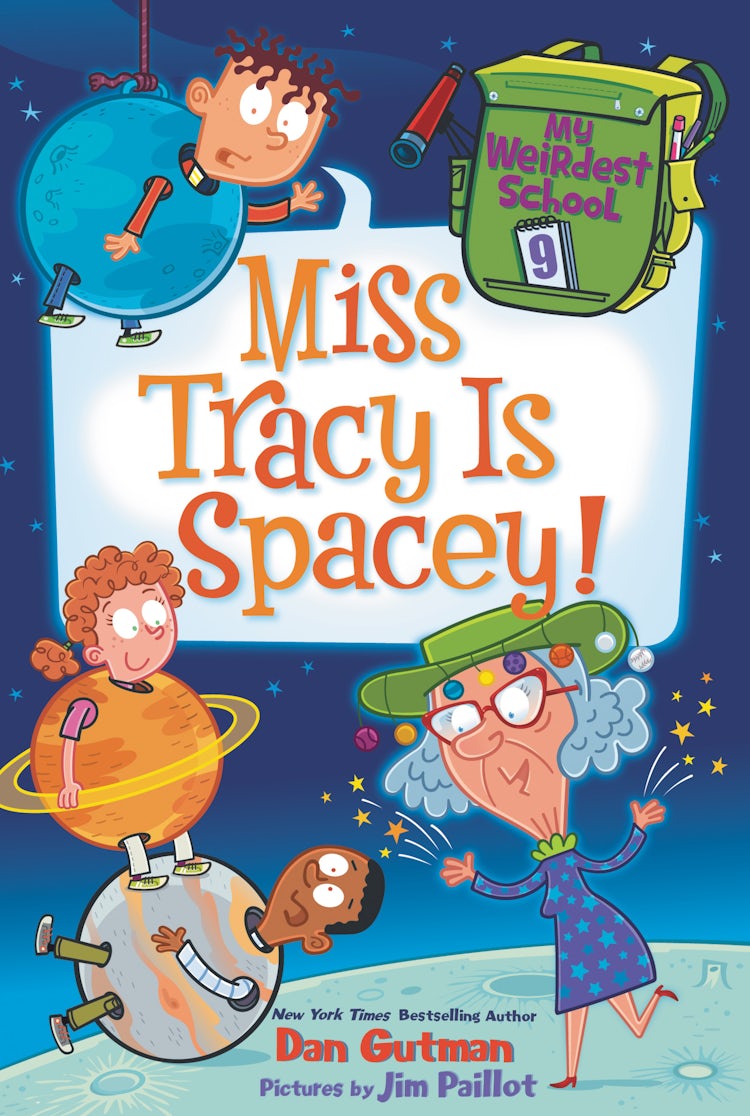Cover image for My Weirdest School #9: Miss Tracy Is Spacey!, isbn: 9780062429384