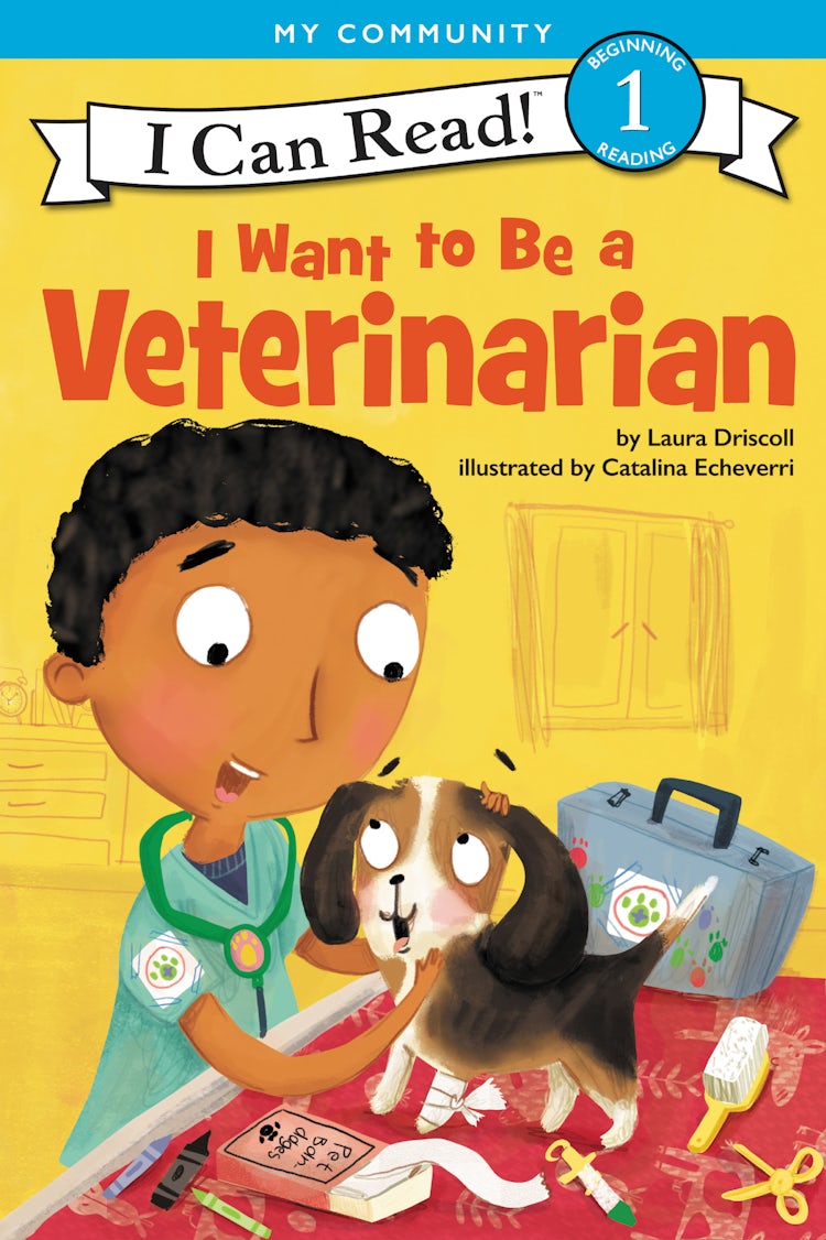 Cover image for I Want to Be a Veterinarian, isbn: 9780062432483