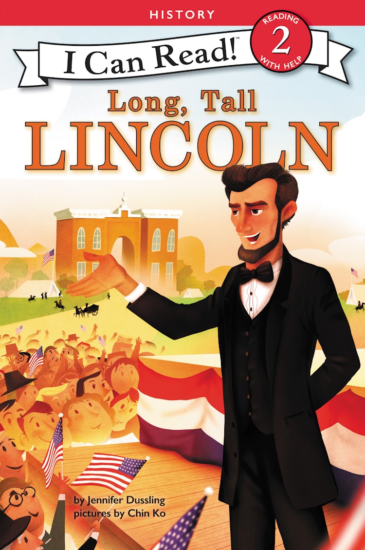 Cover image for Long, Tall Lincoln, isbn: 9780062432575