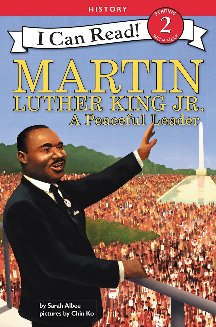 Cover image for Martin Luther King Jr.: A Peaceful Leader, isbn: 9780062432773