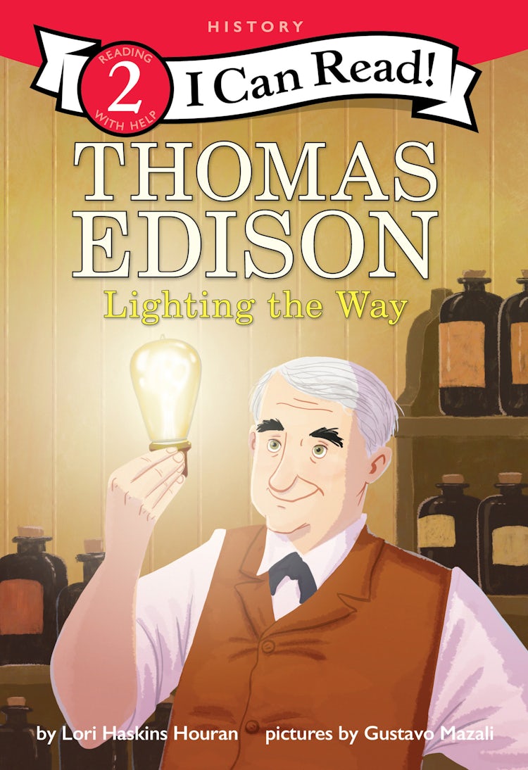 Cover image for Thomas Edison: Lighting the Way, isbn: 9780062432872