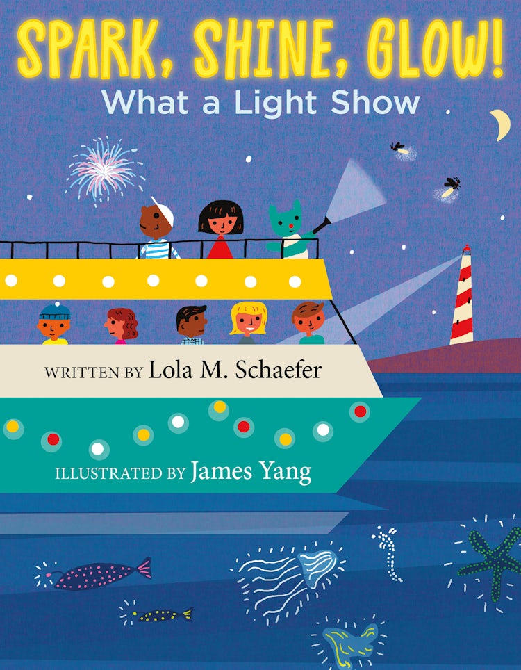 Cover image for Spark, Shine, Glow!: What a Light Show, isbn: 9780062457110