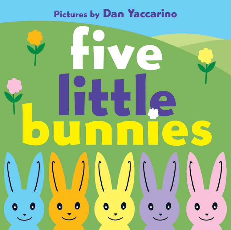 Cover image for Five Little Bunnies, isbn: 9780062459442