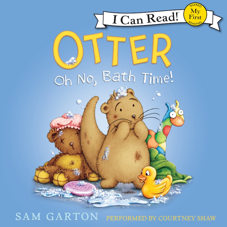 Cover image for Otter: Oh No, Bath Time!, isbn: 9780062468093