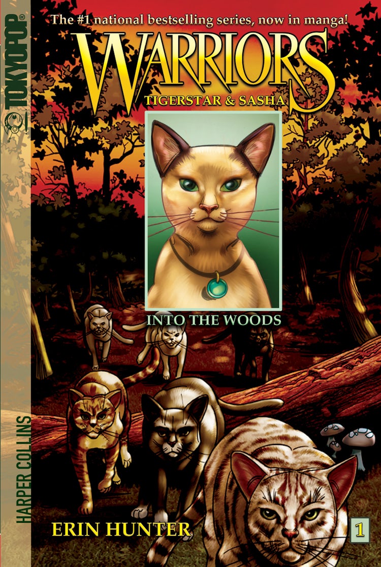 Cover image for Warriors: Tigerstar and Sasha #1: Into the Woods, isbn: 9780062472250