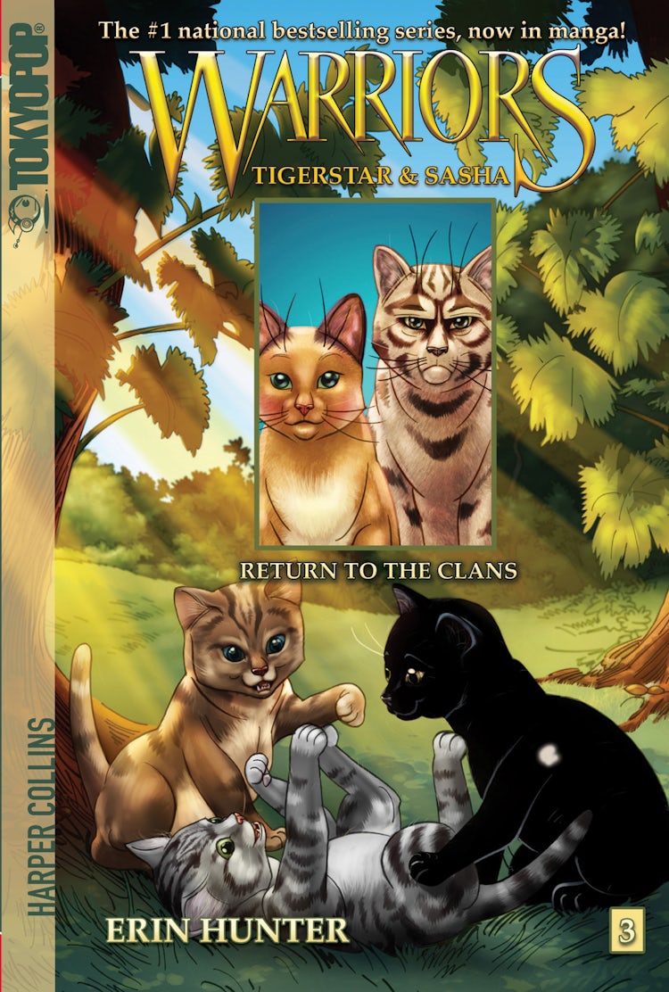 Cover image for Warriors: Tigerstar and Sasha #3: Return to the Clans, isbn: 9780062472274