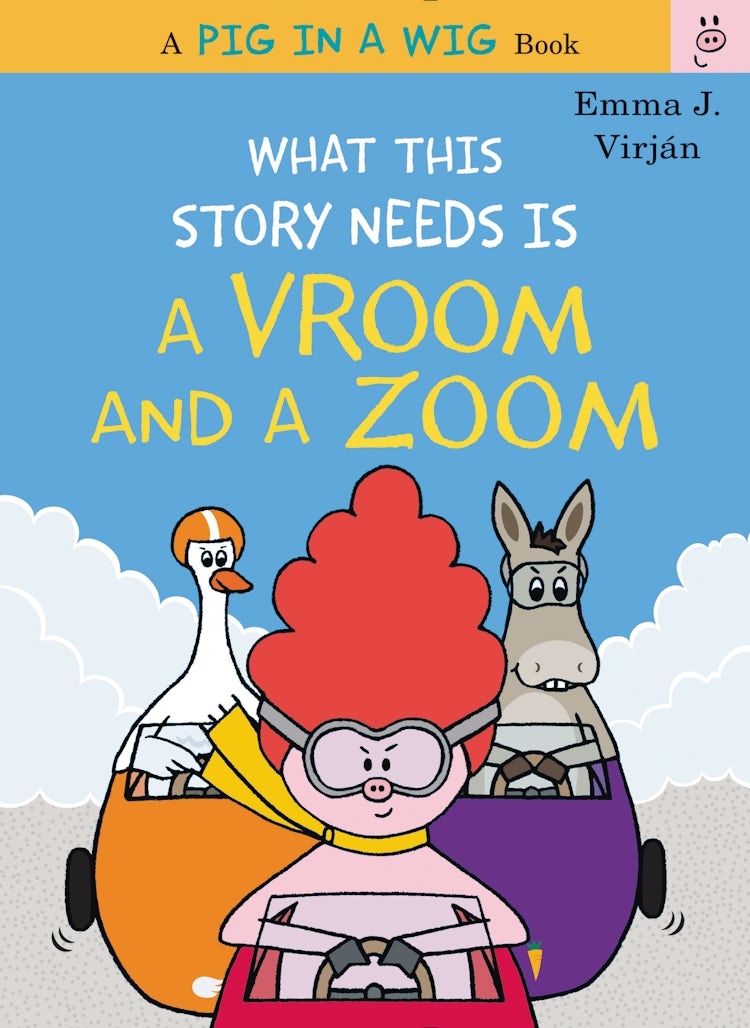 Cover image for What This Story Needs Is a Vroom and a Zoom, isbn: 9780062494313