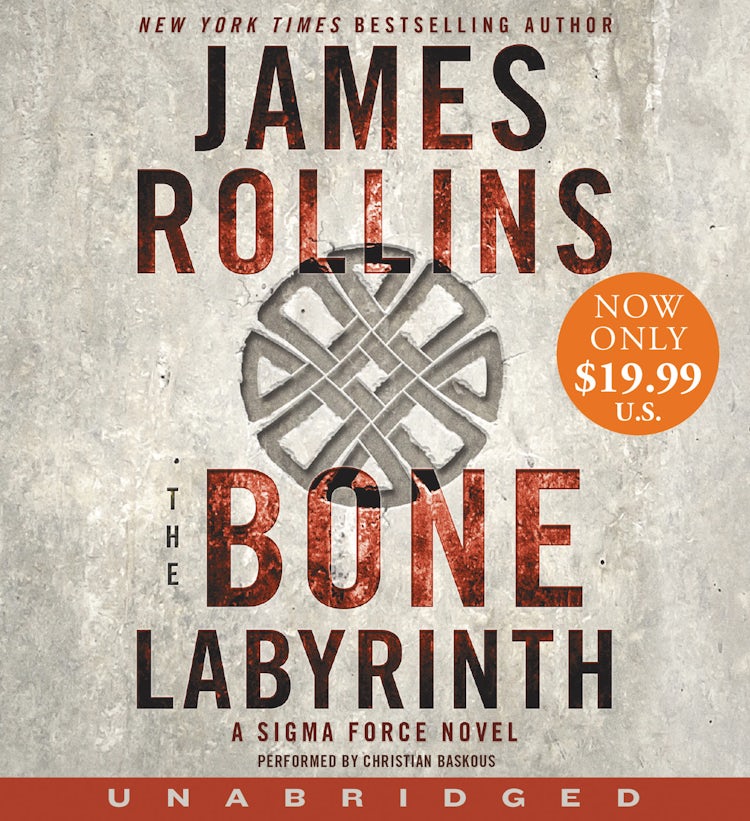 Cover image for The Bone Labyrinth [Unabridged Low Price CD], isbn: 9780062562333