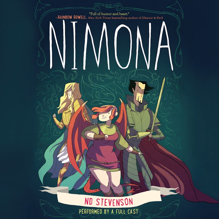 Cover image for Nimona, isbn: 9780062562807
