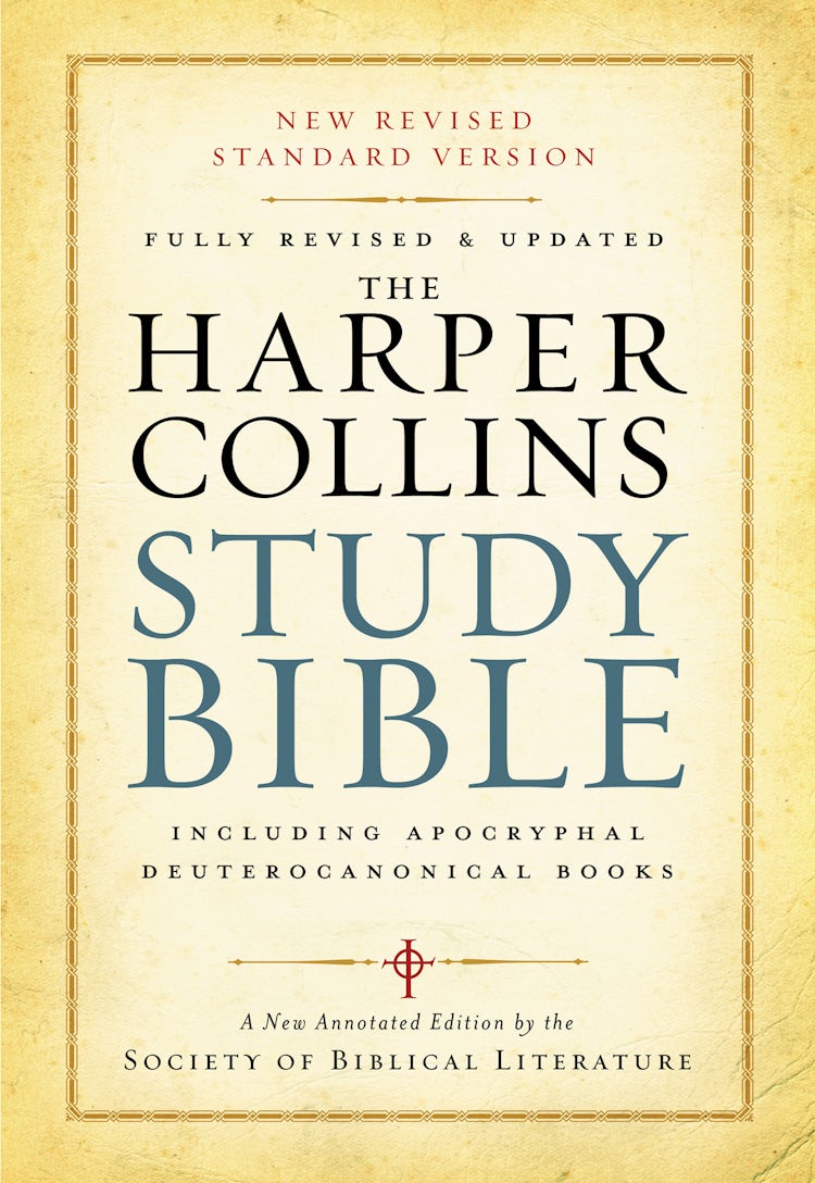 Cover image for HarperCollins Study Bible, isbn: 9780062570048