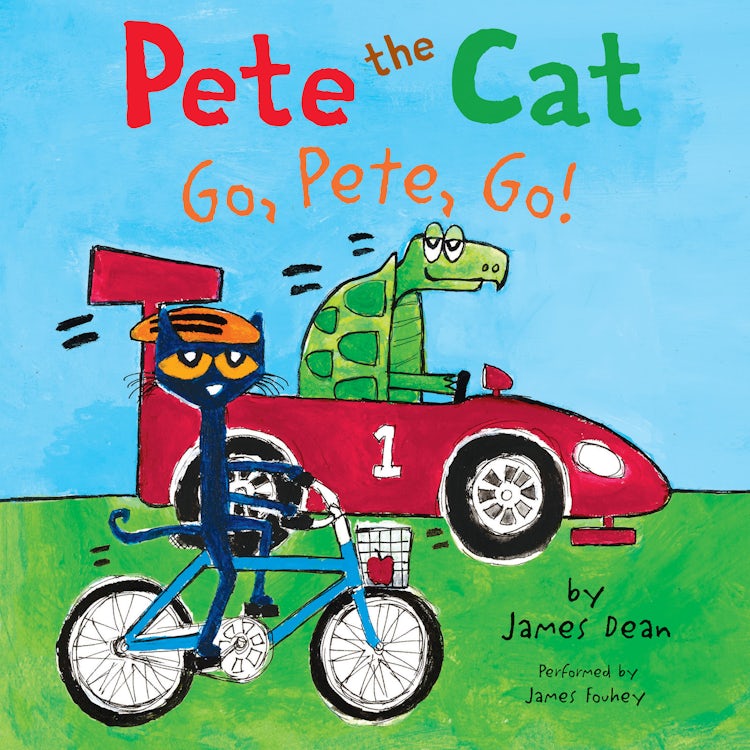 Cover image for Pete the Cat: Go, Pete, Go!, isbn: 9780062571441