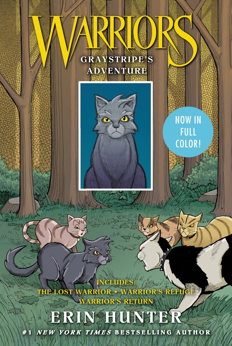 Cover image for Warriors Manga: Graystripe's Adventure: The Lost Warrior, Warrior's Refuge, Warrior's Return, isbn: 9780062573001