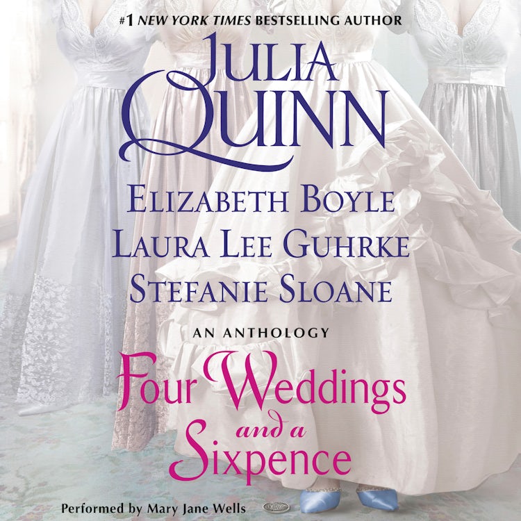 Cover image for Four Weddings and a Sixpence, isbn: 9780062643421