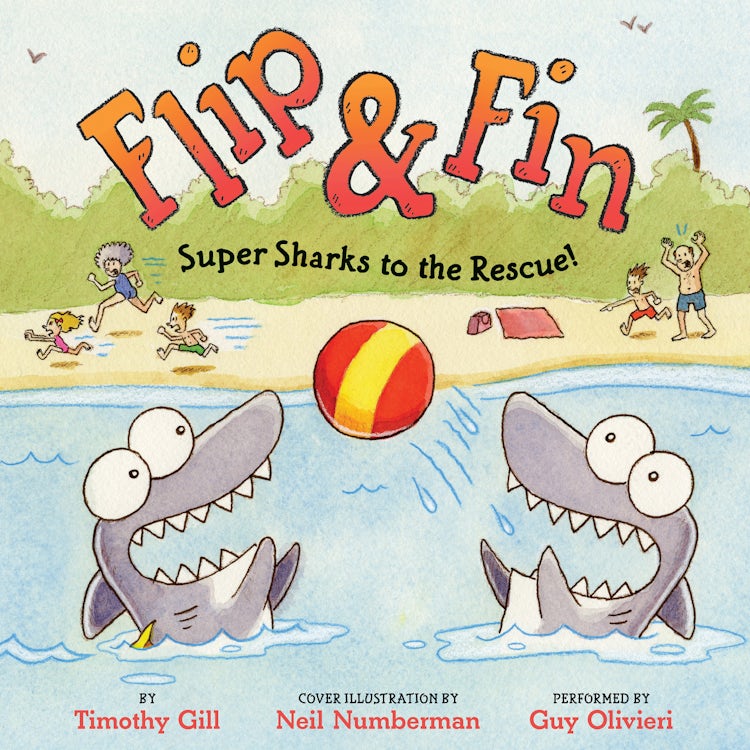 Cover image for Flip & Fin: Super Sharks to the Rescue!, isbn: 9780062652256