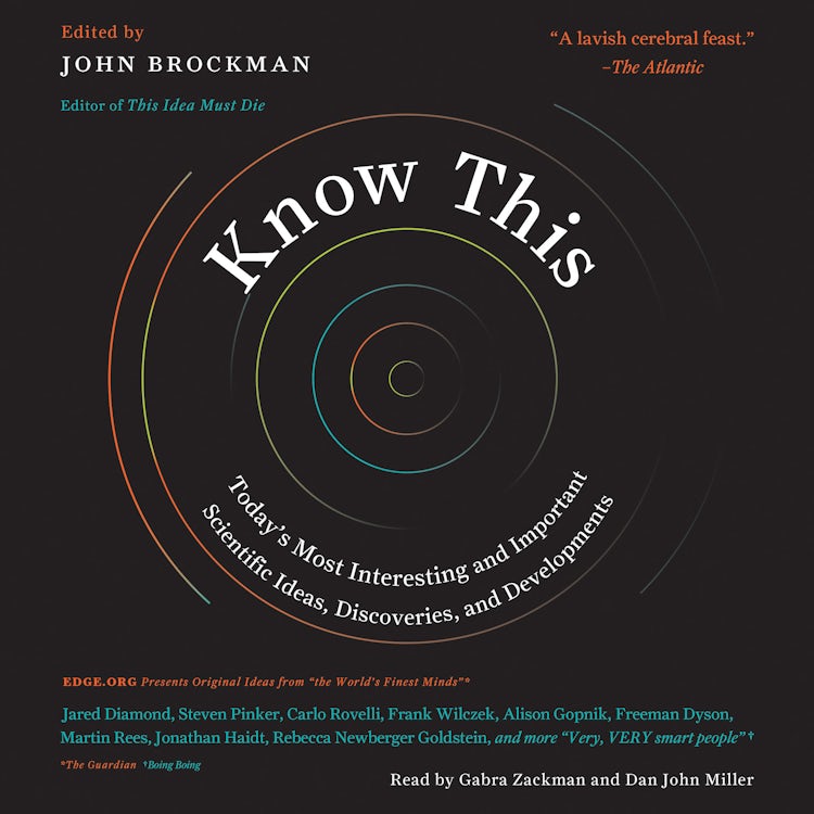 Cover image for Know This, isbn: 9780062659323