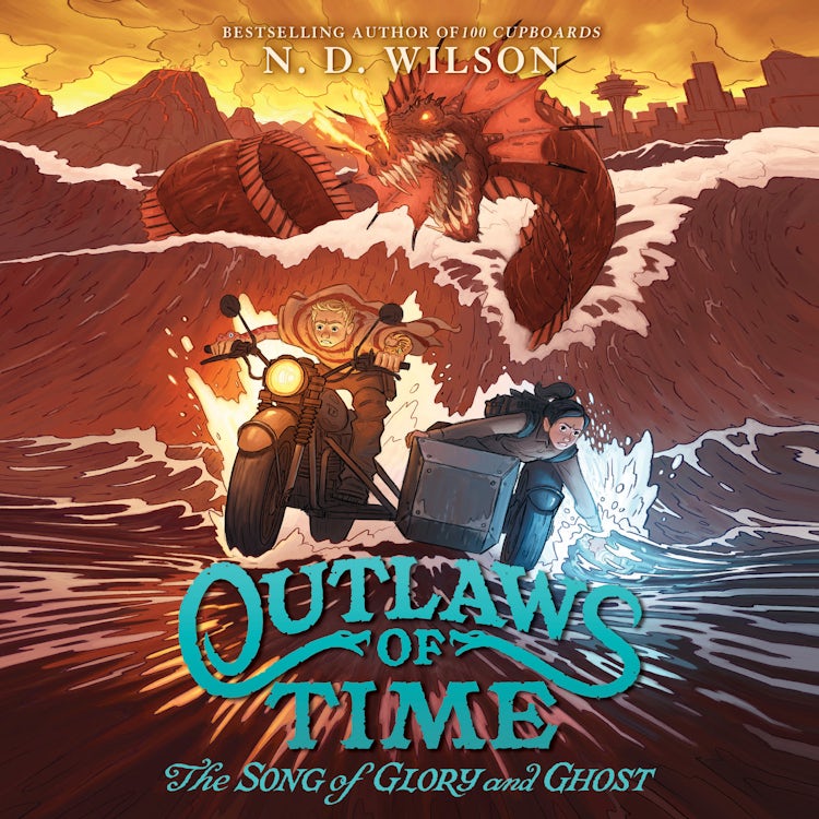Cover image for Outlaws of Time #2: The Song of Glory and Ghost, isbn: 9780062661814