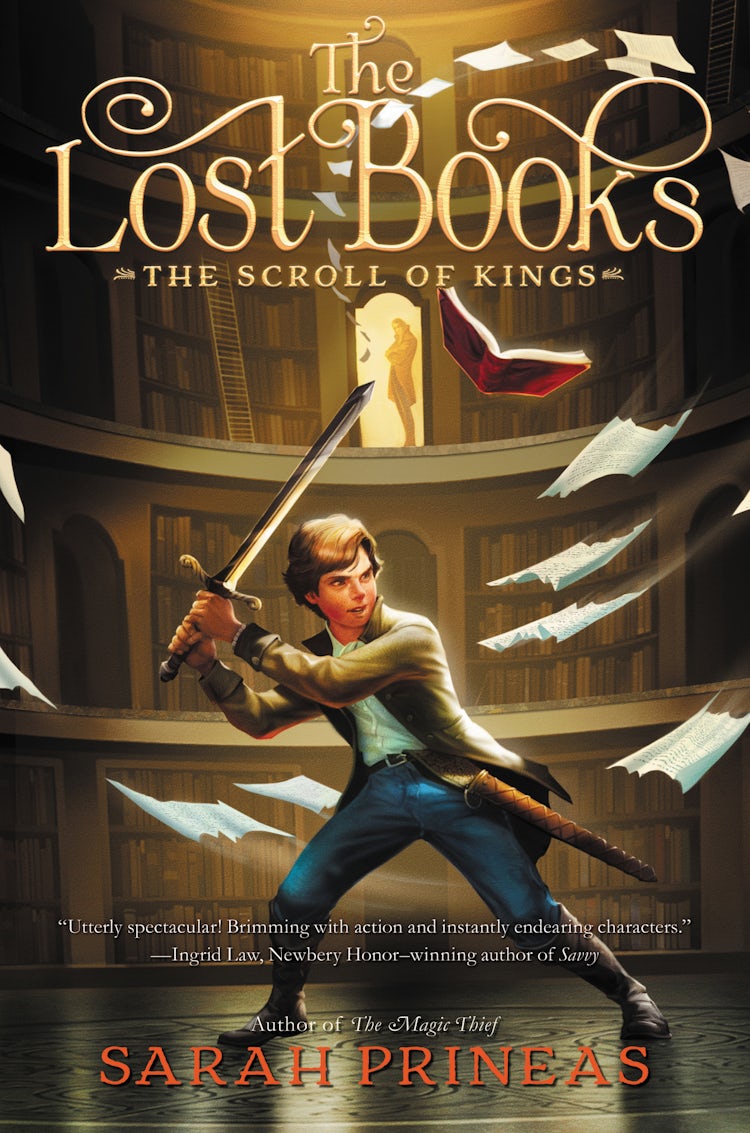 Cover image for The Lost Books: The Scroll of Kings, isbn: 9780062665607