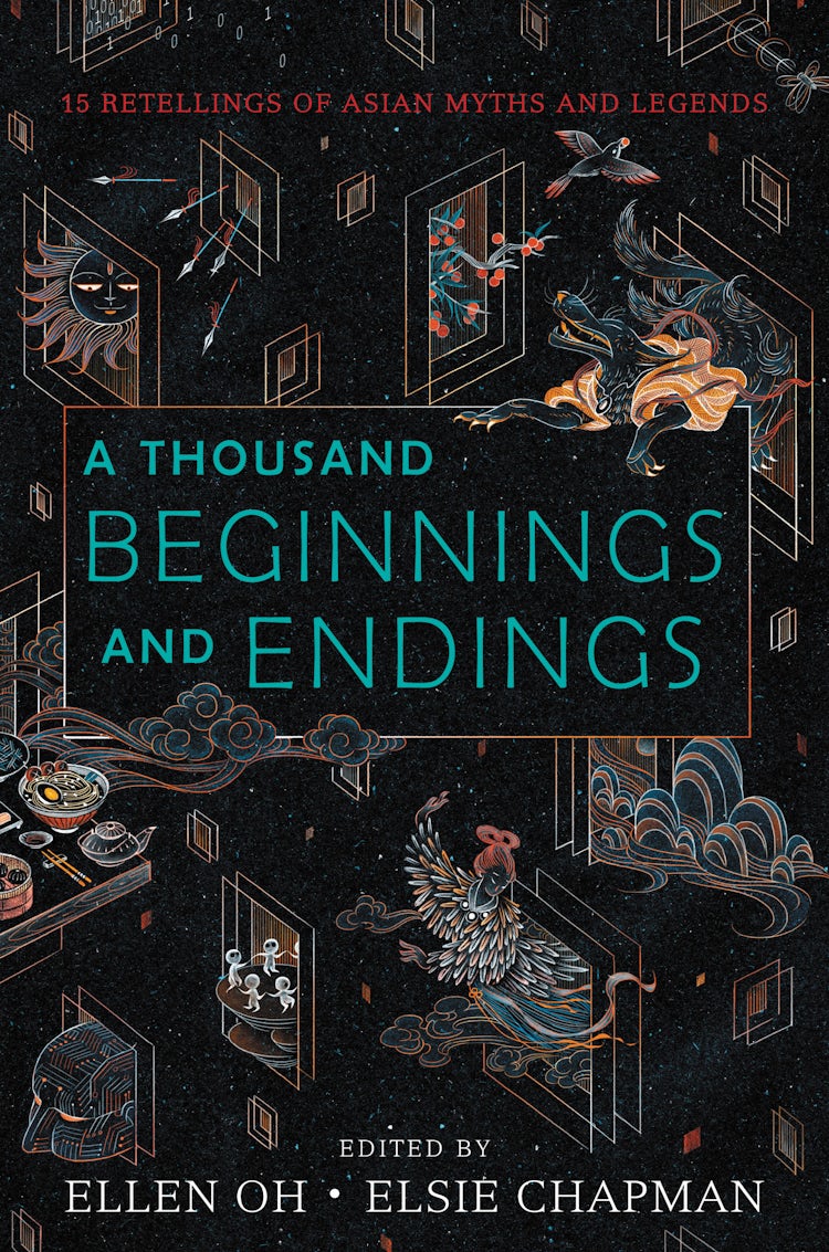 Cover image for A Thousand Beginnings and Endings, isbn: 9780062671172