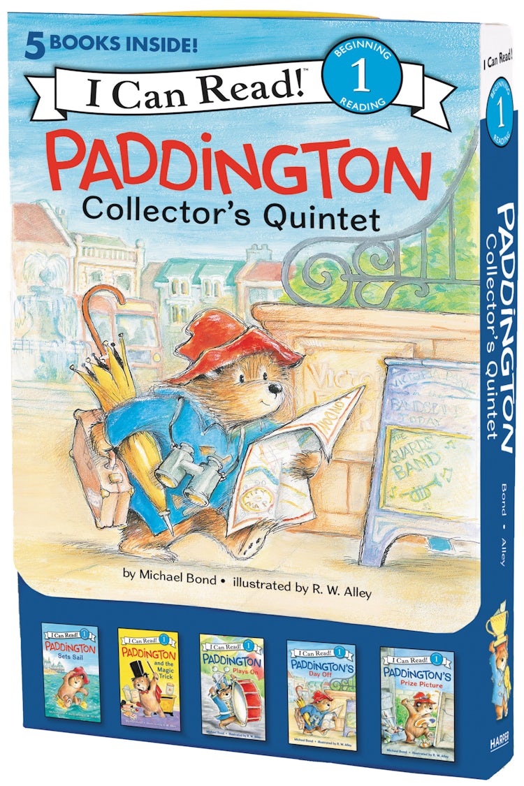Cover image for Paddington Collector's Quintet: 5 Fun-Filled Stories in 1 Box!, isbn: 9780062671387