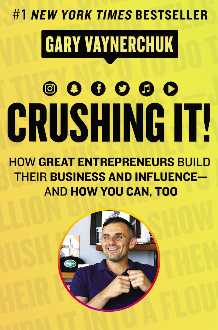 Cover image for Crushing It!: How Great Entrepreneurs Build Their Business and Influence - and How You Can, Too, isbn: 9780062674678
