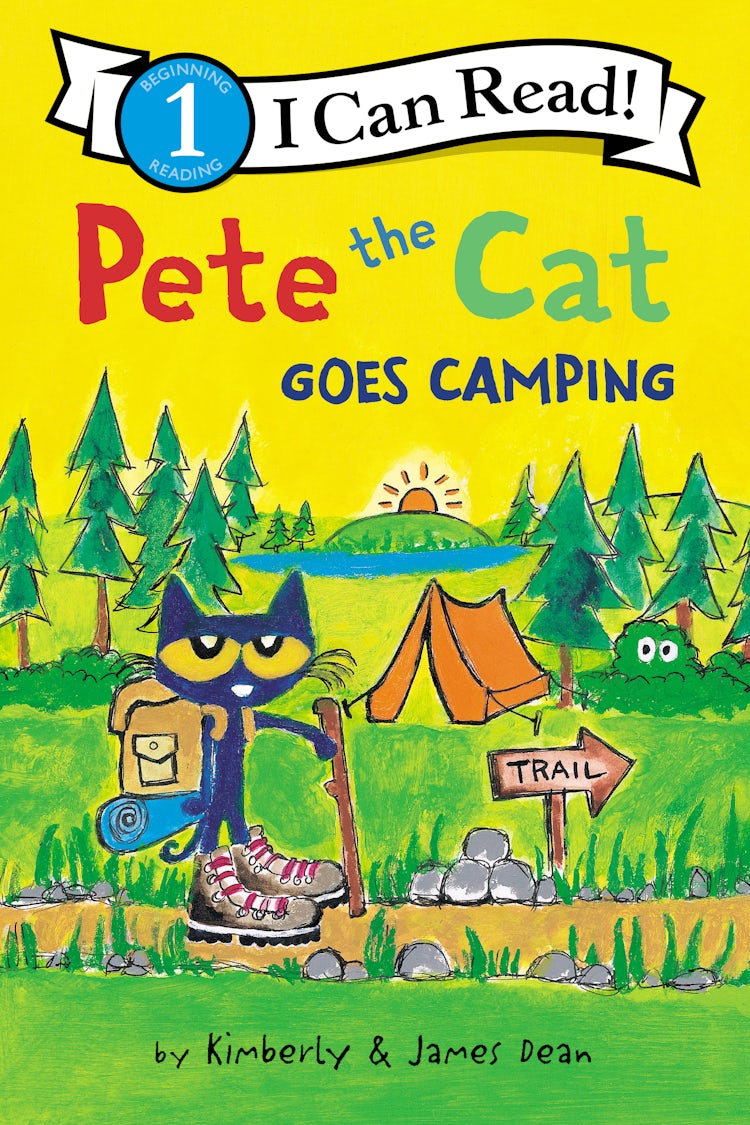 Cover image for Pete the Cat Goes Camping, isbn: 9780062675293