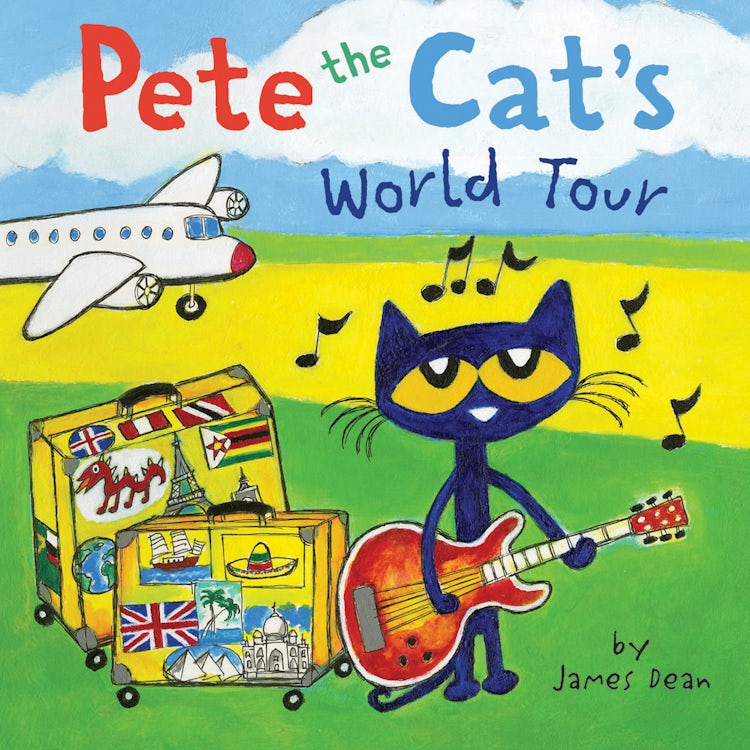 Cover image for Pete the Cat's World Tour, isbn: 9780062675361