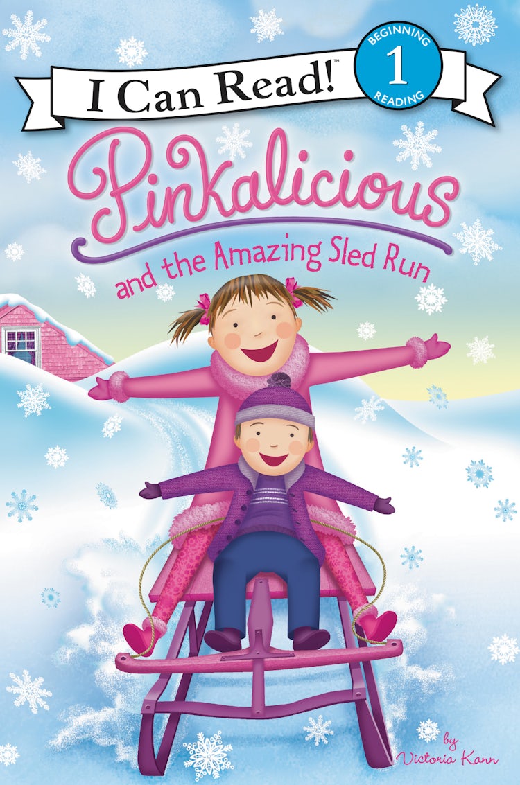Cover image for Pinkalicious and the Amazing Sled Run, isbn: 9780062675668