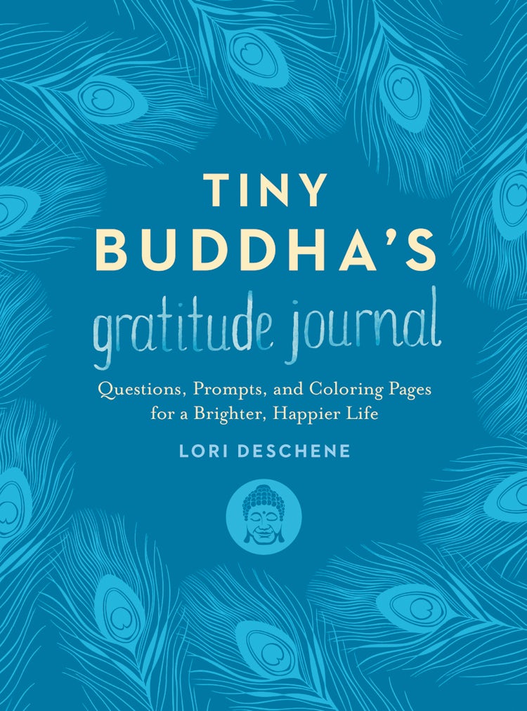 Cover image for Tiny Buddha's Gratitude Journal: Questions, Prompts, and Coloring Pages for a Brighter, Happier Life, isbn: 9780062681263