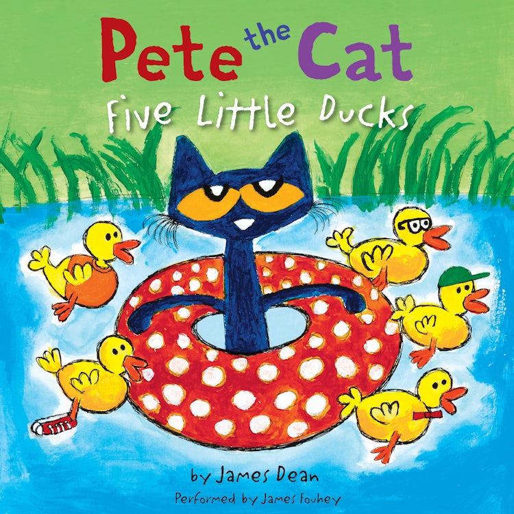 Cover image for Pete the Cat: Five Little Ducks, isbn: 9780062682383