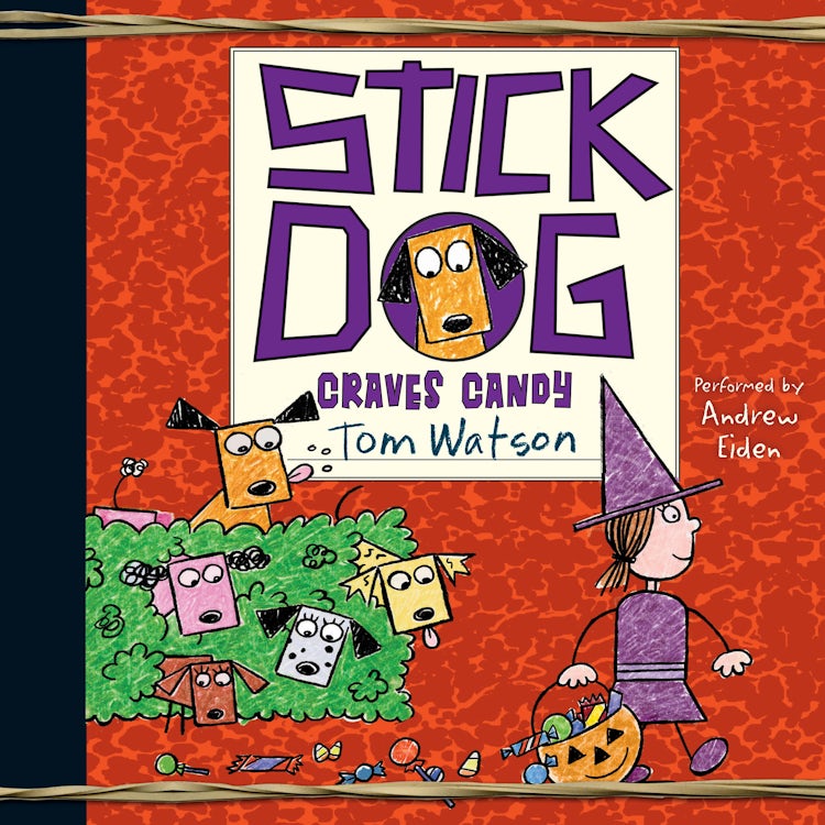 Cover image for Stick Dog Craves Candy, isbn: 9780062683489
