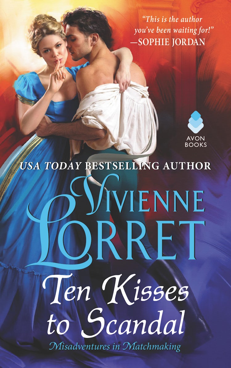 Cover image for Ten Kisses to Scandal, isbn: 9780062685513