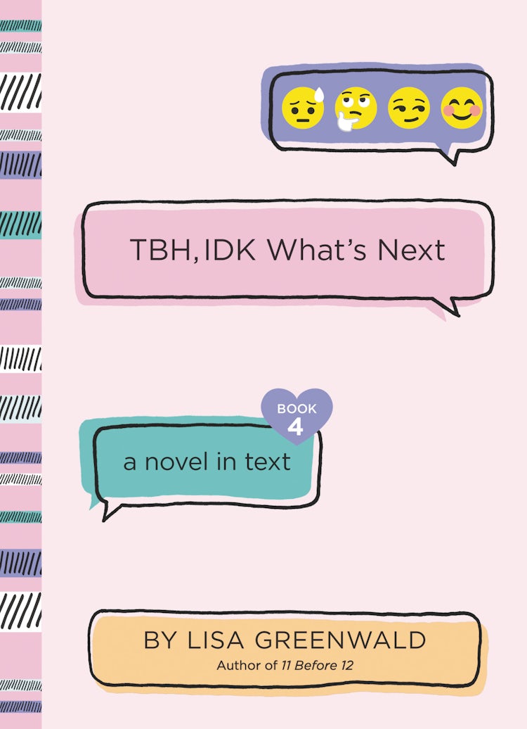 Cover image for TBH #4: TBH, IDK What's Next, isbn: 9780062690012