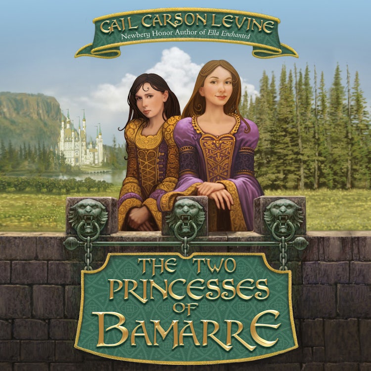 Cover image for The Two Princesses of Bamarre, isbn: 9780062690494