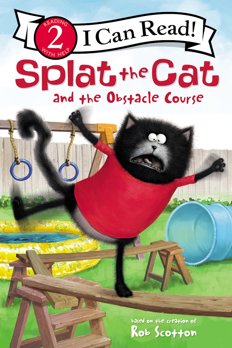 Cover image for Splat the Cat and the Obstacle Course, isbn: 9780062697158
