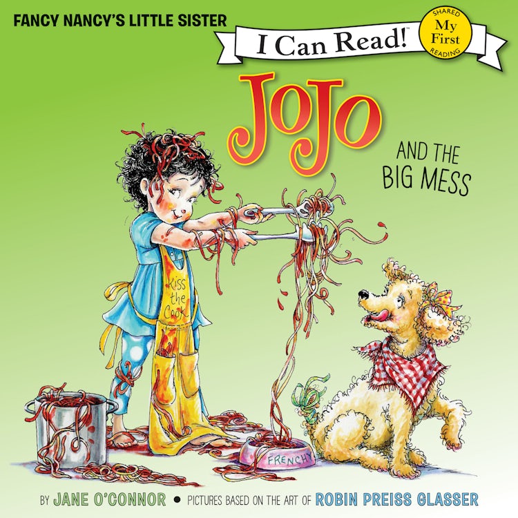 Cover image for Fancy Nancy: JoJo and the Big Mess, isbn: 9780062698087