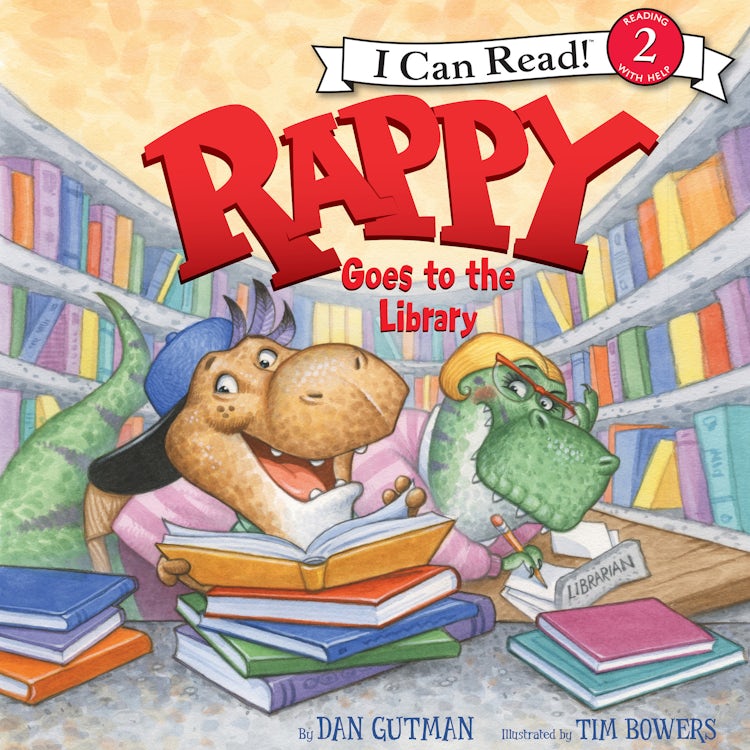 Cover image for Rappy Goes to the Library, isbn: 9780062698100