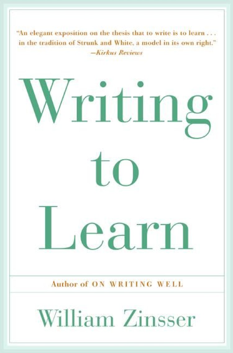 Cover image for Writing to Learn, isbn: 9780062720405