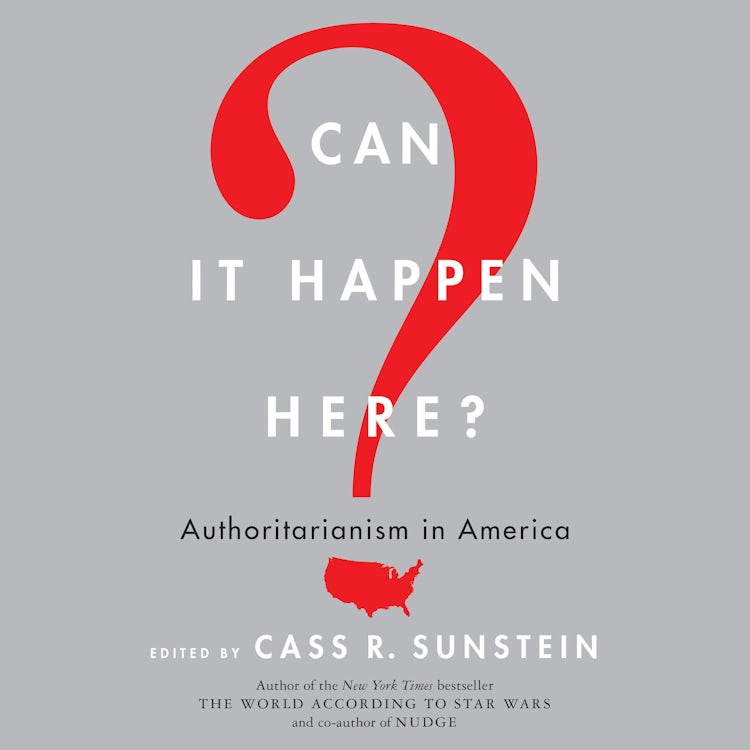Cover image for Can It Happen Here?, isbn: 9780062797780