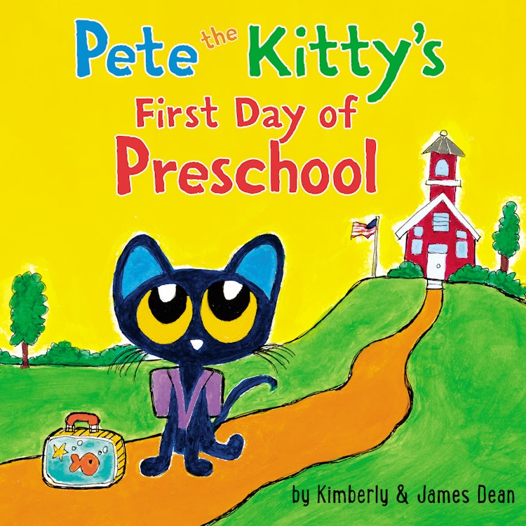 Cover image for Pete the Kitty's First Day of Preschool, isbn: 9780062820846
