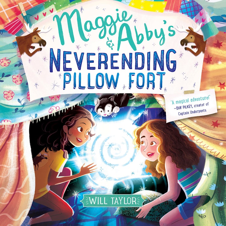 Cover image for Maggie & Abby's Neverending Pillow Fort, isbn: 9780062821201