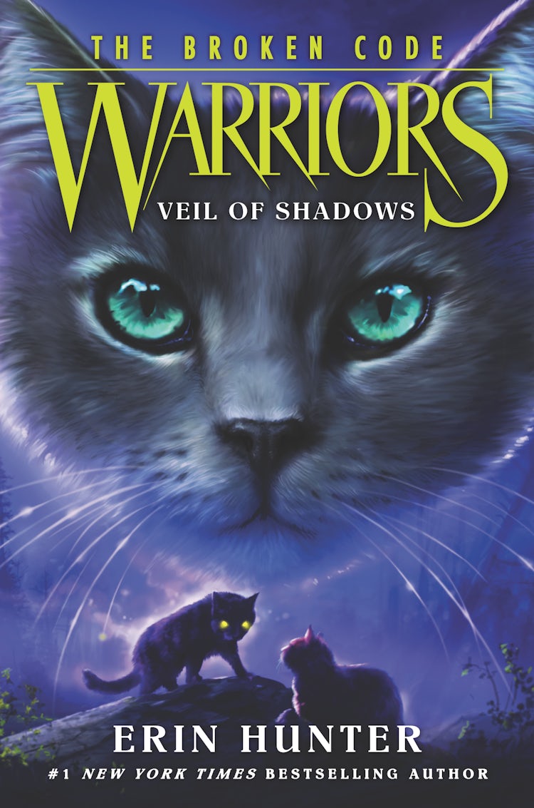 Cover image for Warriors: The Broken Code #3: Veil of Shadows, isbn: 9780062823717