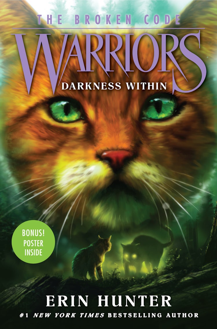 Cover image for Warriors: The Broken Code #4: Darkness Within, isbn: 9780062823724
