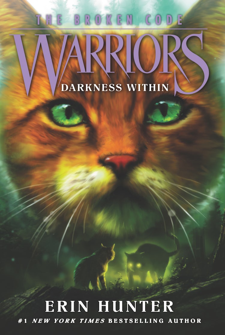Cover image for Warriors: The Broken Code #4: Darkness Within, isbn: 9780062823748