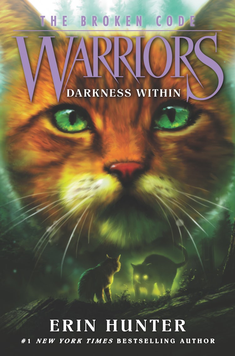 Cover image for Warriors: The Broken Code #4: Darkness Within, isbn: 9780062823755