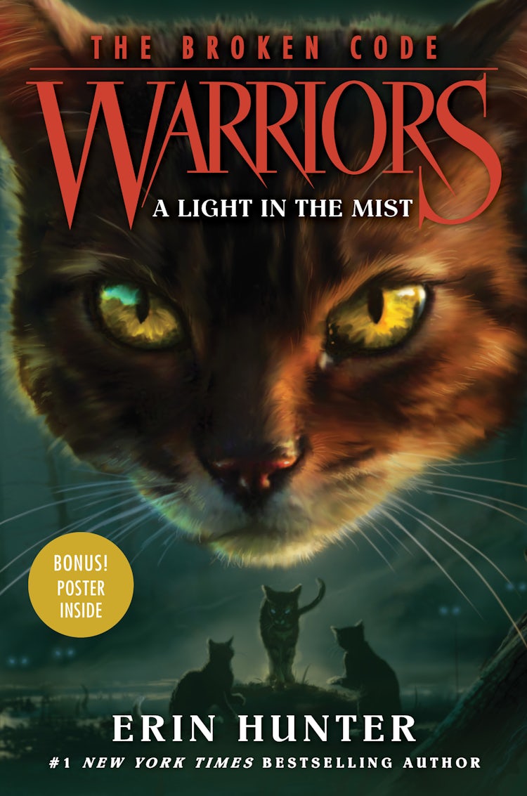 Cover image for Warriors: The Broken Code #6: A Light in the Mist, isbn: 9780062823885