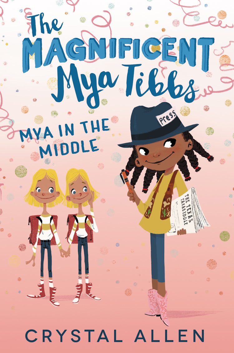 Cover image for The Magnificent Mya Tibbs: Mya in the Middle, isbn: 9780062839411