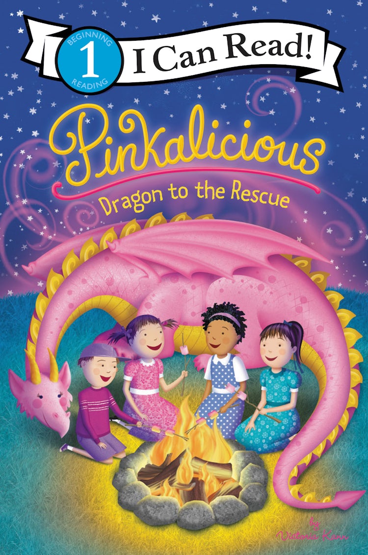 Cover image for Pinkalicious: Dragon to the Rescue, isbn: 9780062840431